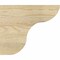 Ekena Millwork Carmel Rough Sawn Rafter Tail, Douglas Fir, 4"W x 10"H x 12"L RFT04X10X12CAR00RDF - alternate 2